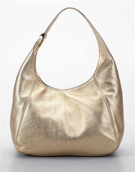 michael kors gold hobo handbag|Michael Kors snap closure handbags.